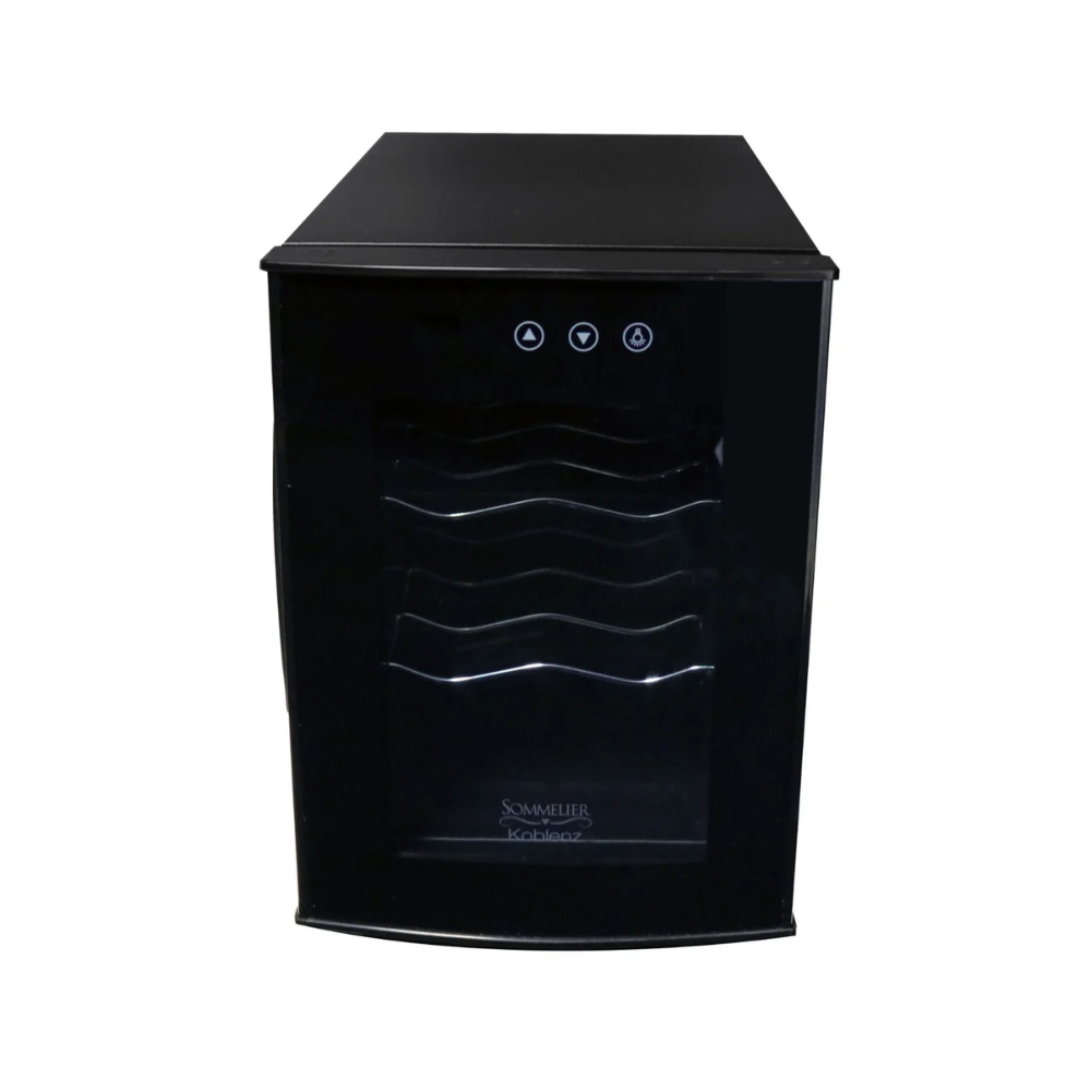 Cava Para Vinos Koblenz Evfk-06, 120 V, 6 Espacios, Negra