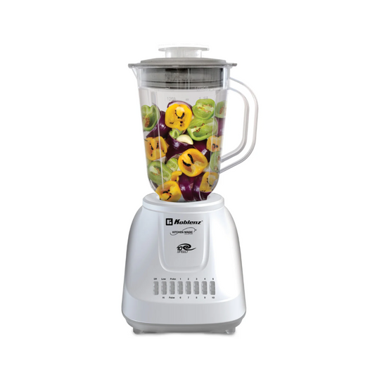 Licuadora Koblenz Deli Lkm-5510, 1.25 L, Blanca/ Gris, Vaso De Plástico, 127 V