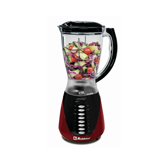 Licuadora Koblenz Chef Lkm-4510, 1.5 L, Roja/ Negra, Vaso Plástico, 127 V