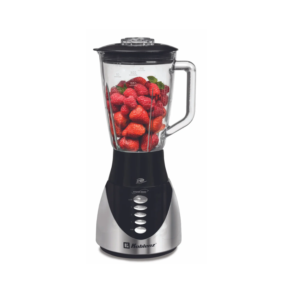 Licuadora Súper Chef Koblenz®, 3 Vel. + 2 Pulsos, Vaso 1.5 L