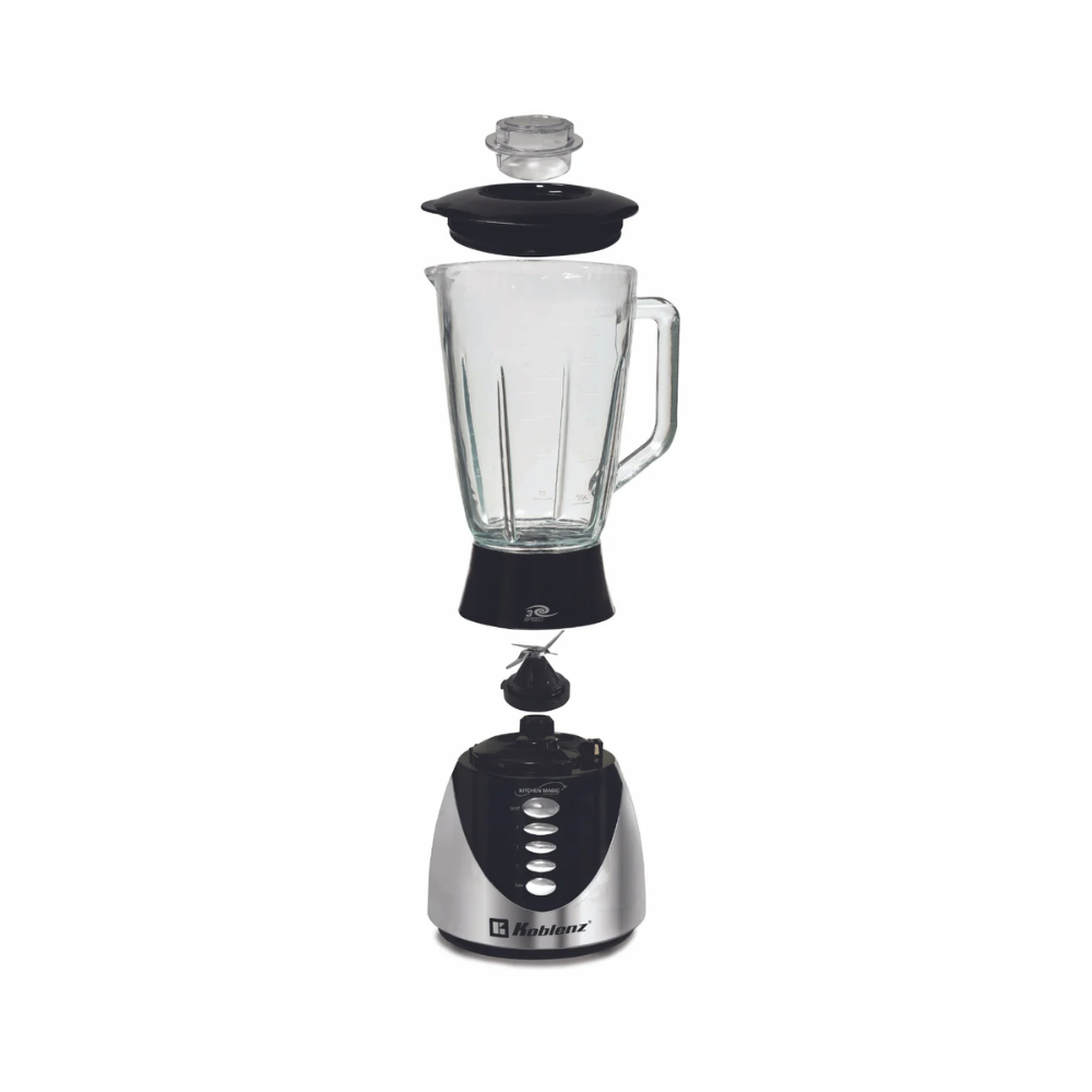 Licuadora Súper Chef Koblenz®, 3 Vel. + 2 Pulsos, Vaso 1.5 L