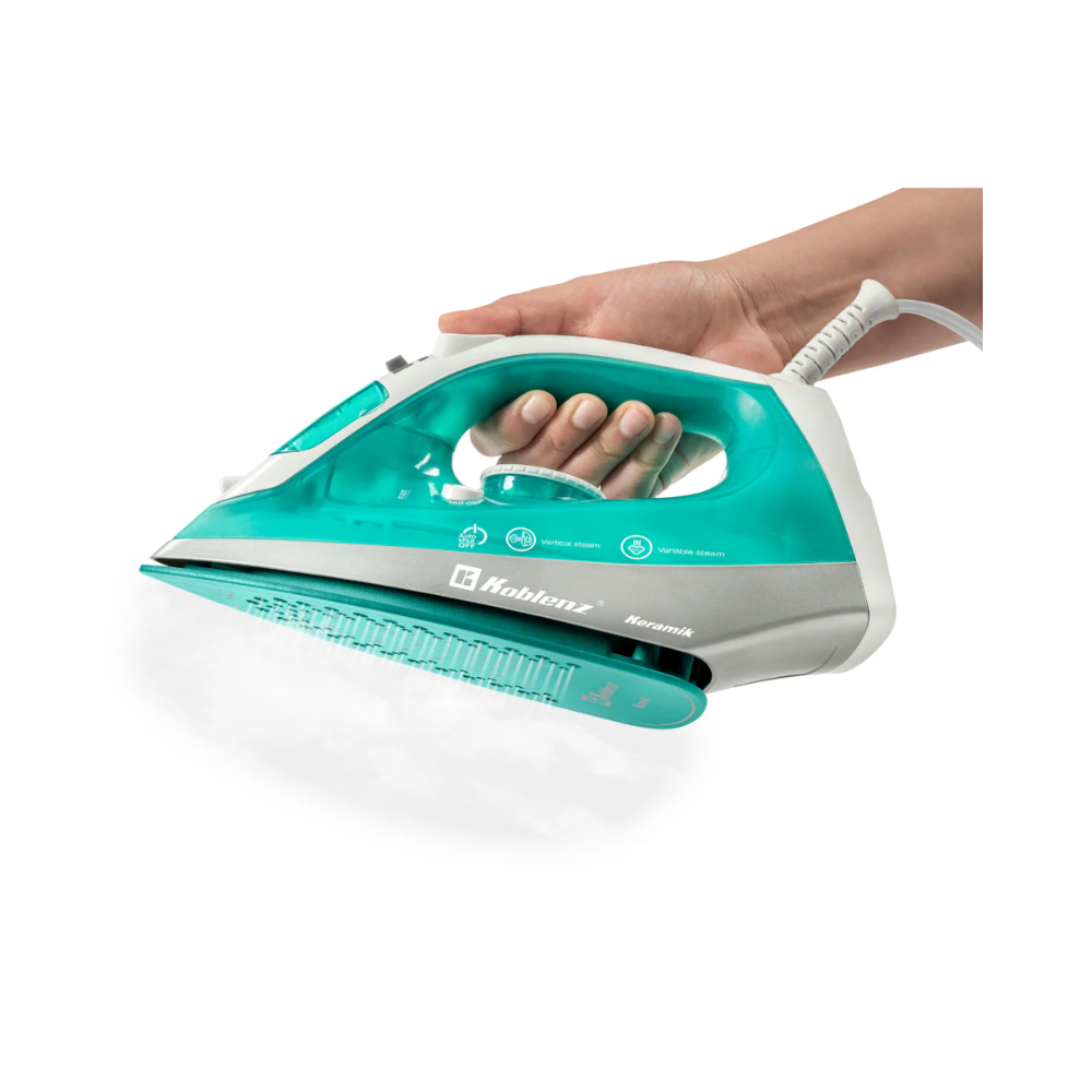 Plancha Secure Keramik Koblenz®, 1200 Watts, Tanque 220 Ml