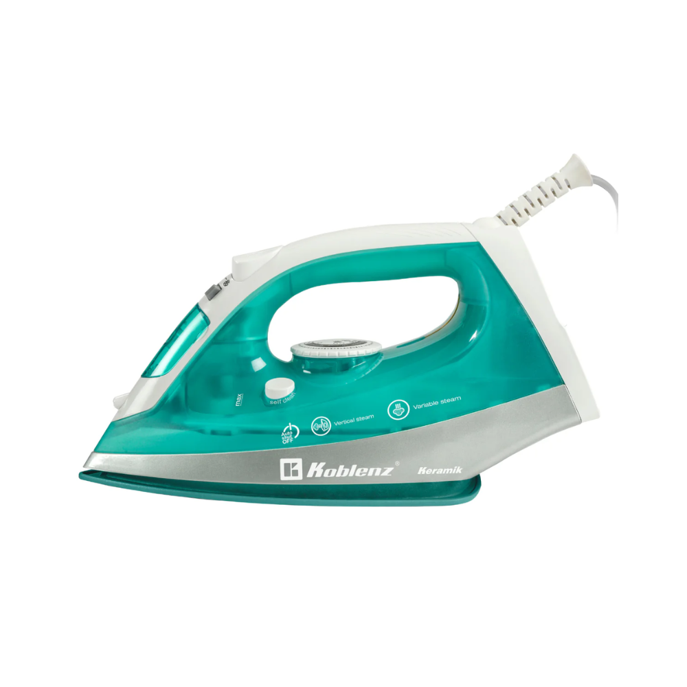 Plancha Secure Keramik Koblenz®, 1200 Watts, Tanque 220 Ml