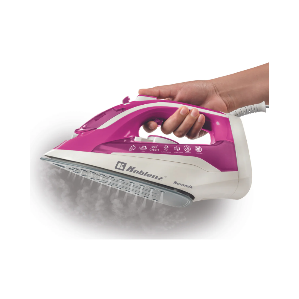 Plancha Secure Keramik Koblenz®, Anti Sarro, Tanque 300 Ml