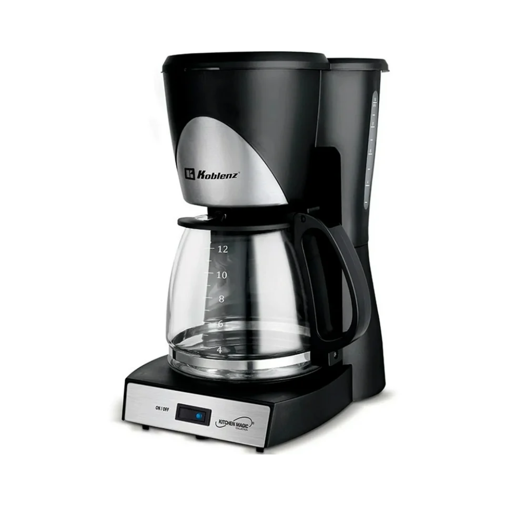 Cafetera Koblenz Ckm-212, Semi Automática, Negra, De Goteo, 120 V