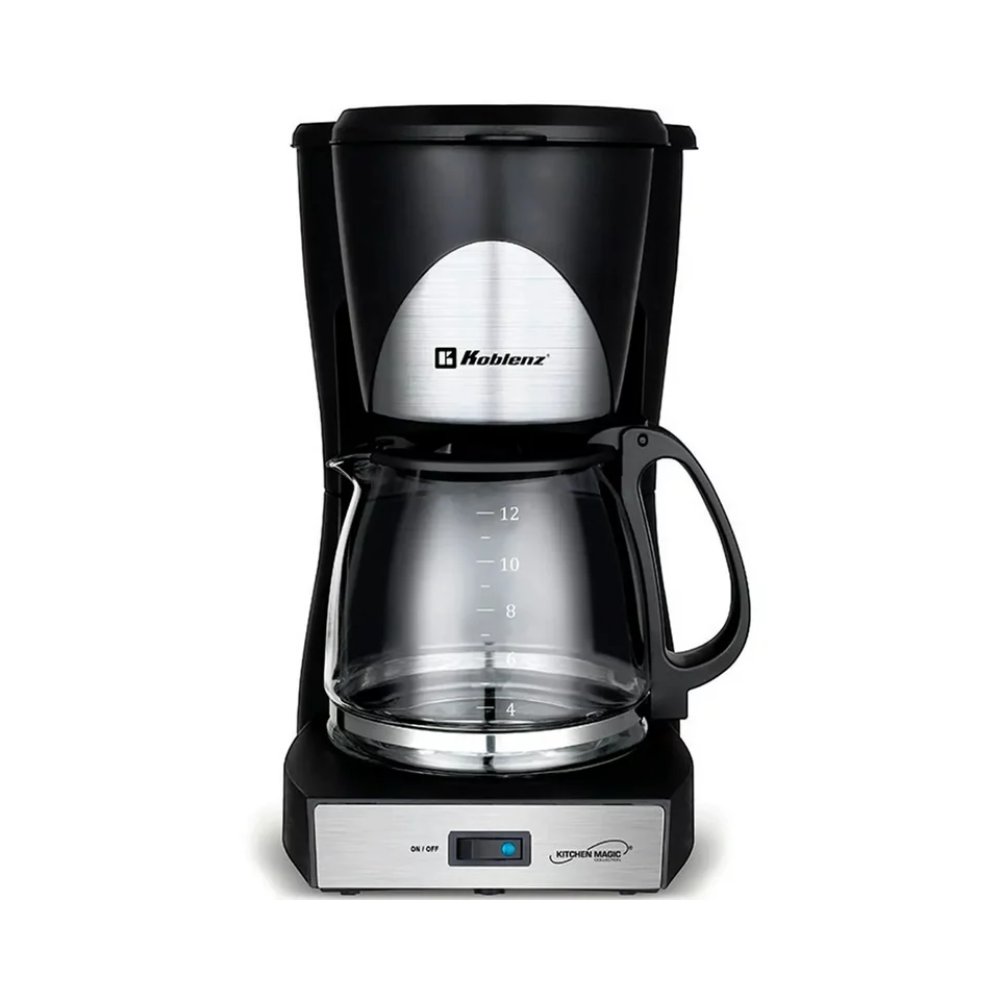 Cafetera Koblenz Ckm-212, Semi Automática, Negra, De Goteo, 120 V