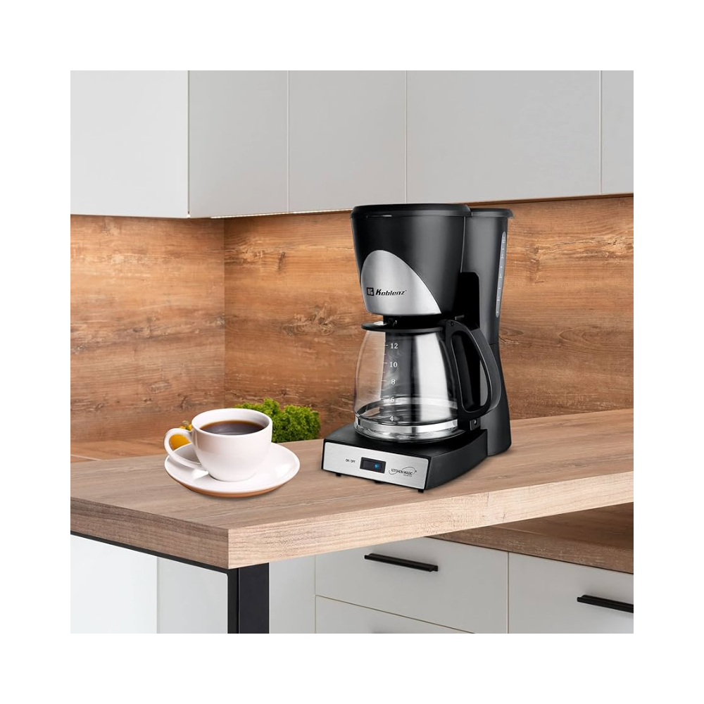 Cafetera Koblenz Ckm-212, Semi Automática, Negra, De Goteo, 120 V