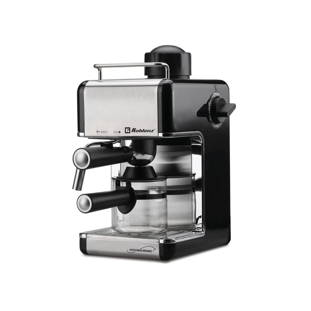 Cafetera Koblenz Ckm-650, Automática, Negra/ Acero Inox, Expreso, 120 V