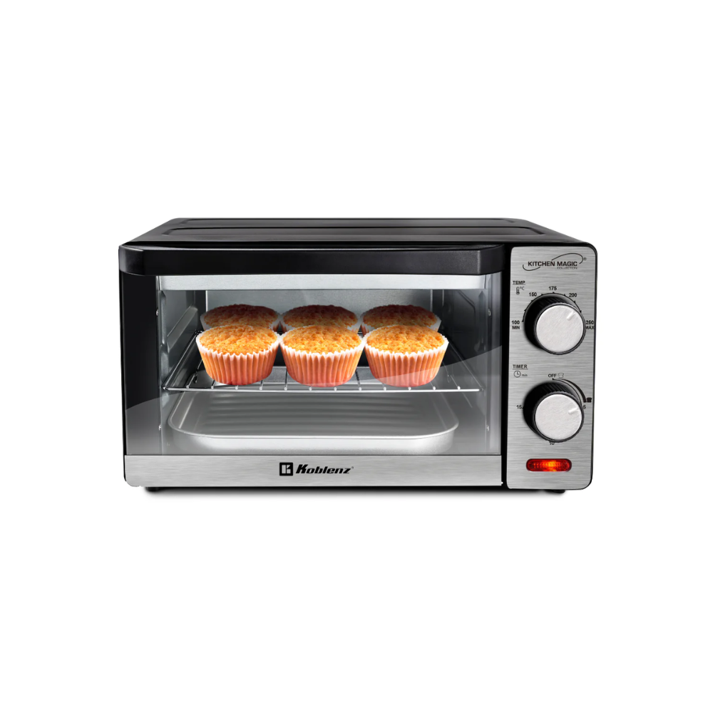 Horno De Mesa Eléctrico Koblenz Hkm-1000, Acero Inoxidable, 120V