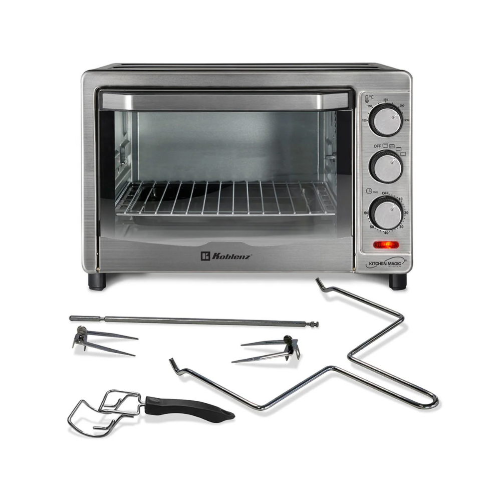 Horno De Mesa Eléctrico Koblenz Hkm-1500, Acero Inox, 120V