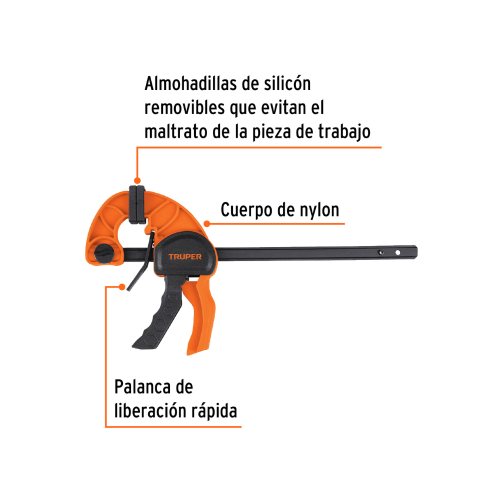 Prensa con ajuste rapido 12 In