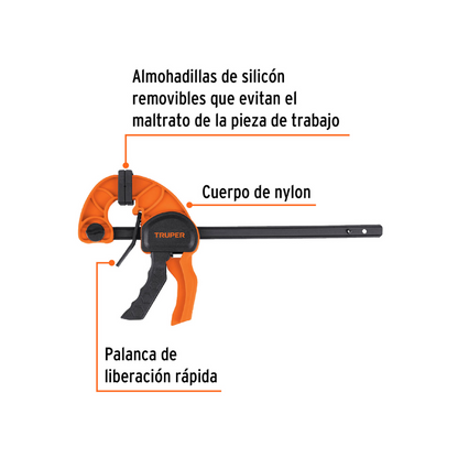 Prensa con ajuste rapido 12 In