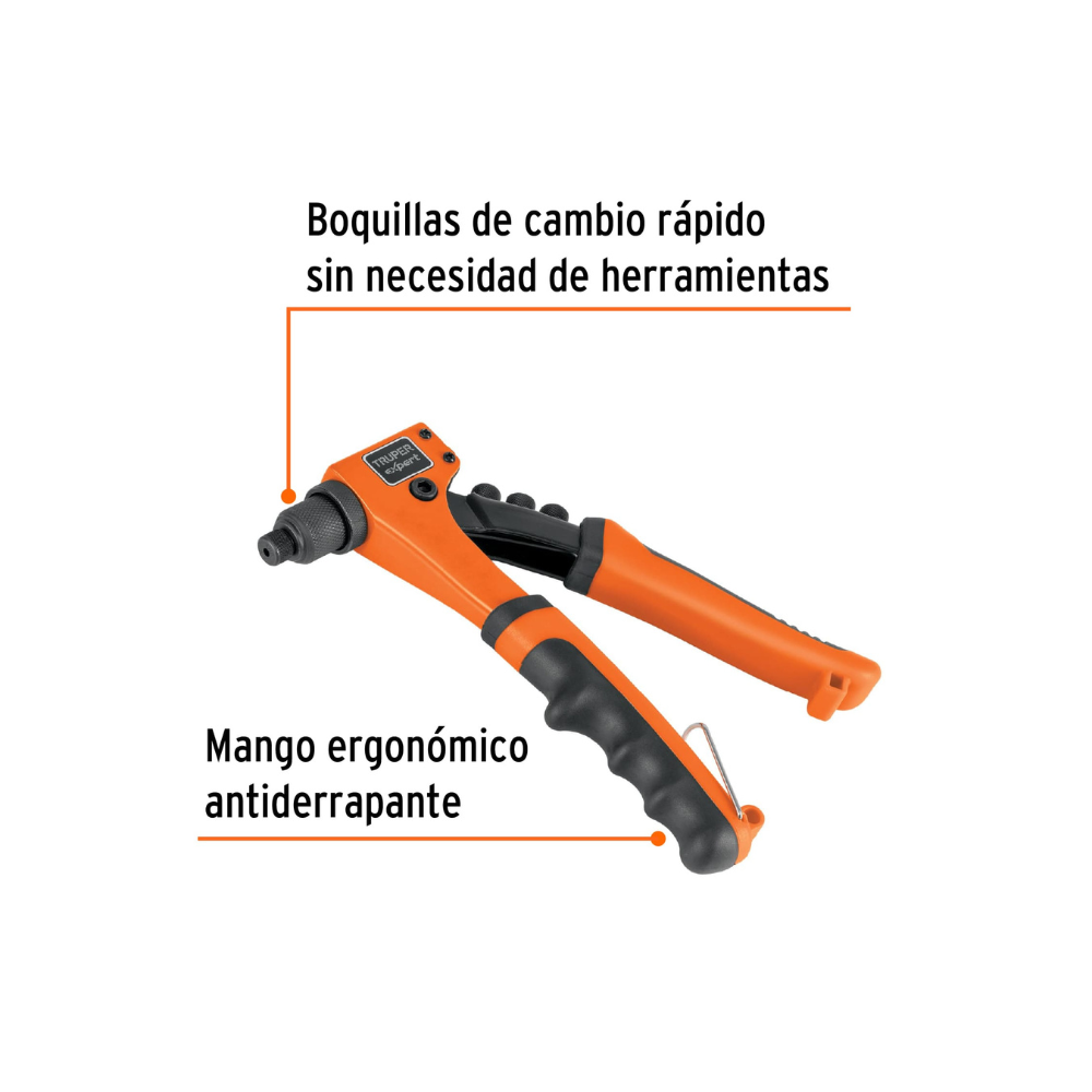 Remachadora profesional 8 IN Truper Expert