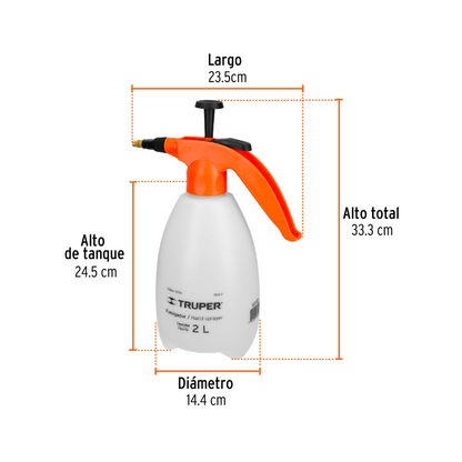 Fumigador domestico 2 lts