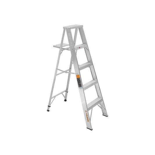 Escalera aluminio tipo ll 4 escalones