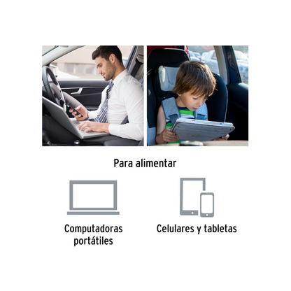 Inversor de corriente 120 W