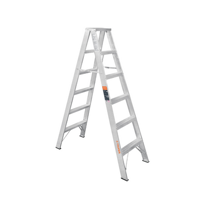 Escalera doble tipo ll 5 escalones