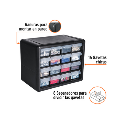 Organizador con 16 Gavetas
