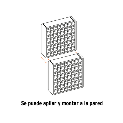 Organizador con 16 Gavetas