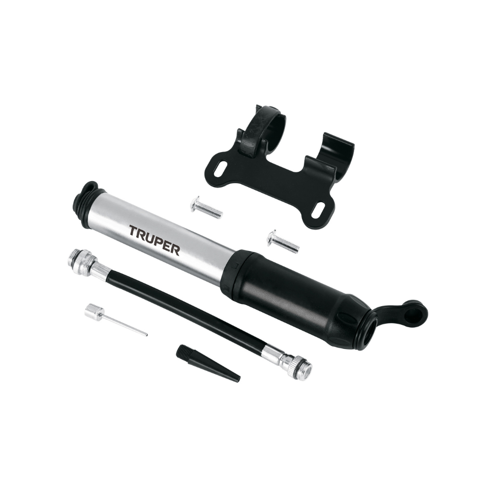 Mini bomba manual p bicicleta 75 PSI