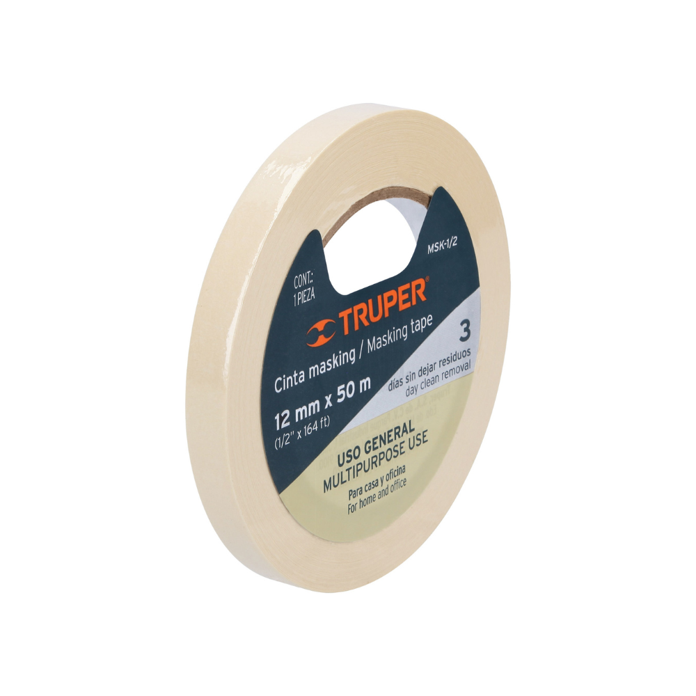 Cinta masking tape media x 50 m