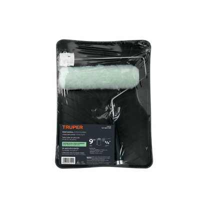 Kit de rodillo para pintar 9 IN 3 piezas