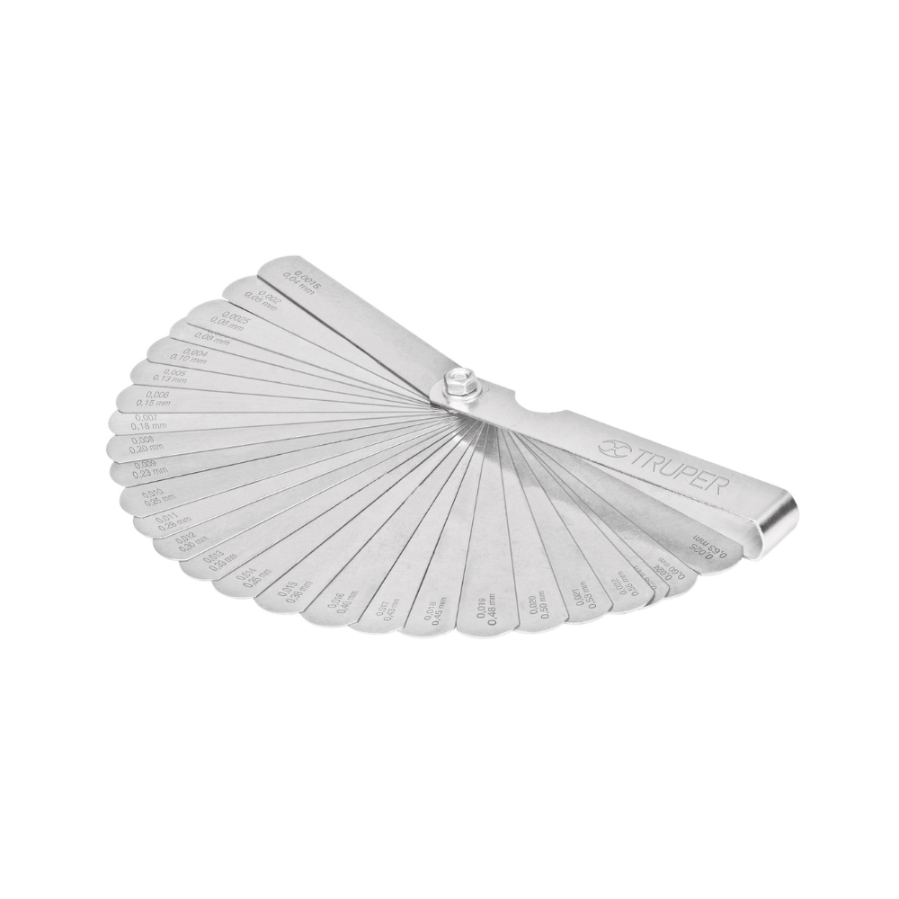 Calibrador de 26 hojas std mm