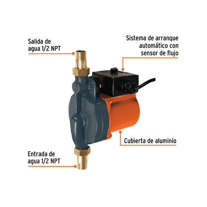 Bomba presurizadora 1/6 HP