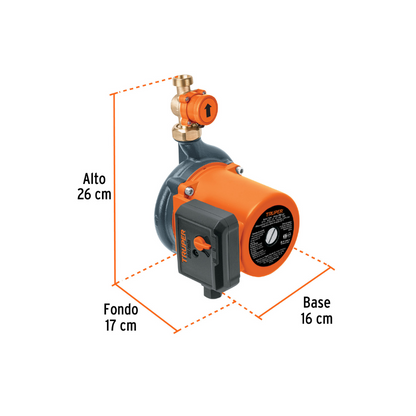 Bomba presurizadora 1 3 HP