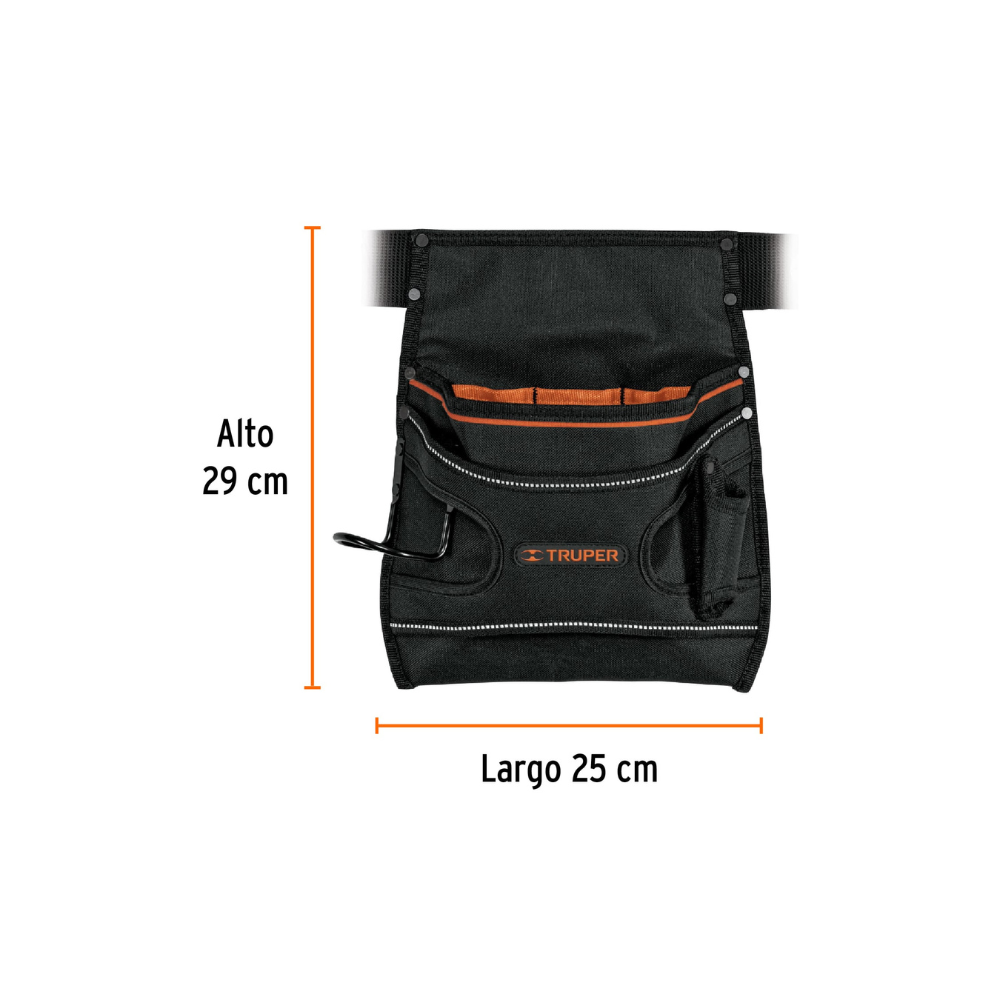 Porta herramientas 7 compartimentos
