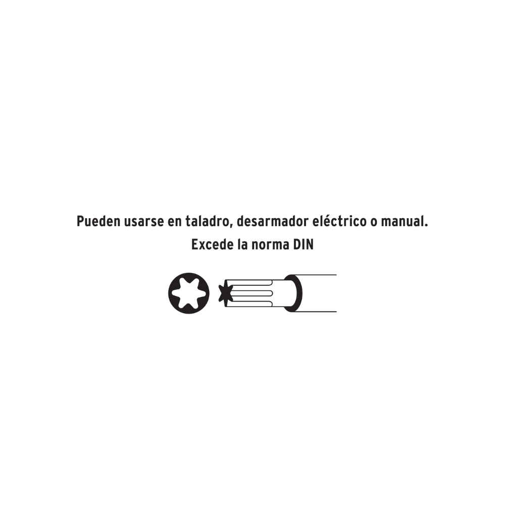 Puntas Torx con seguro 1IN 7 pzas Exper