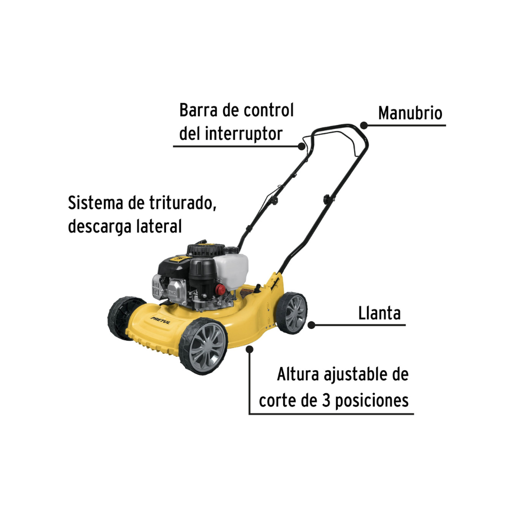Podadora motor gasolina 3HP 16 Pretul