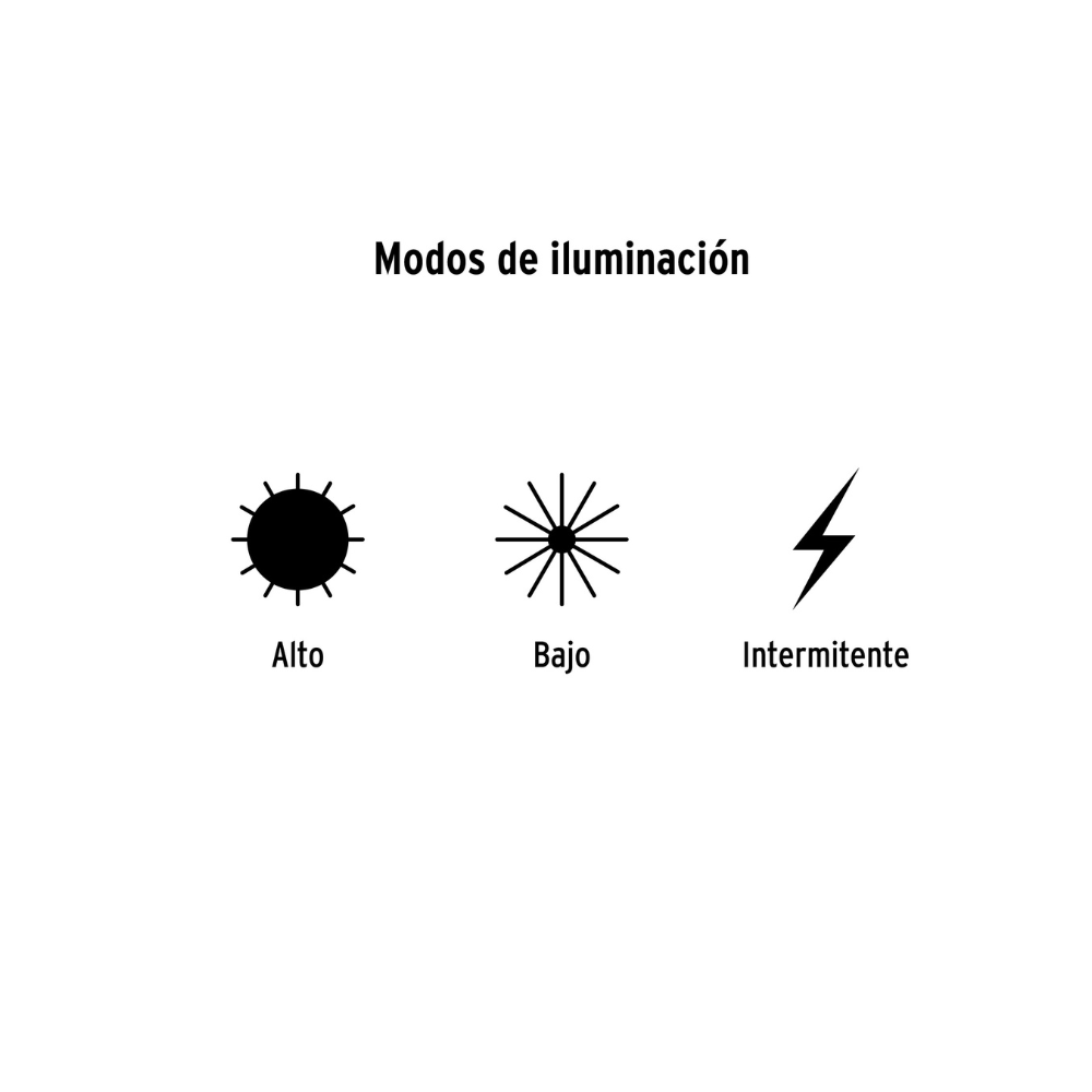 Linterna recargable 200 lumenes Pretul