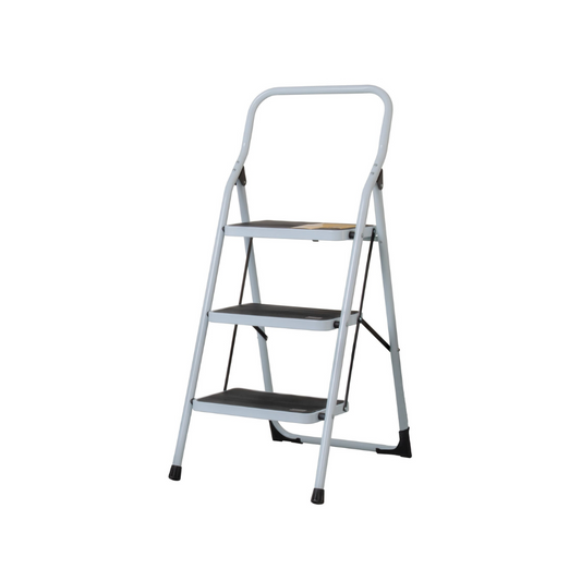 Escalera tubular 3 peldaños Pretul