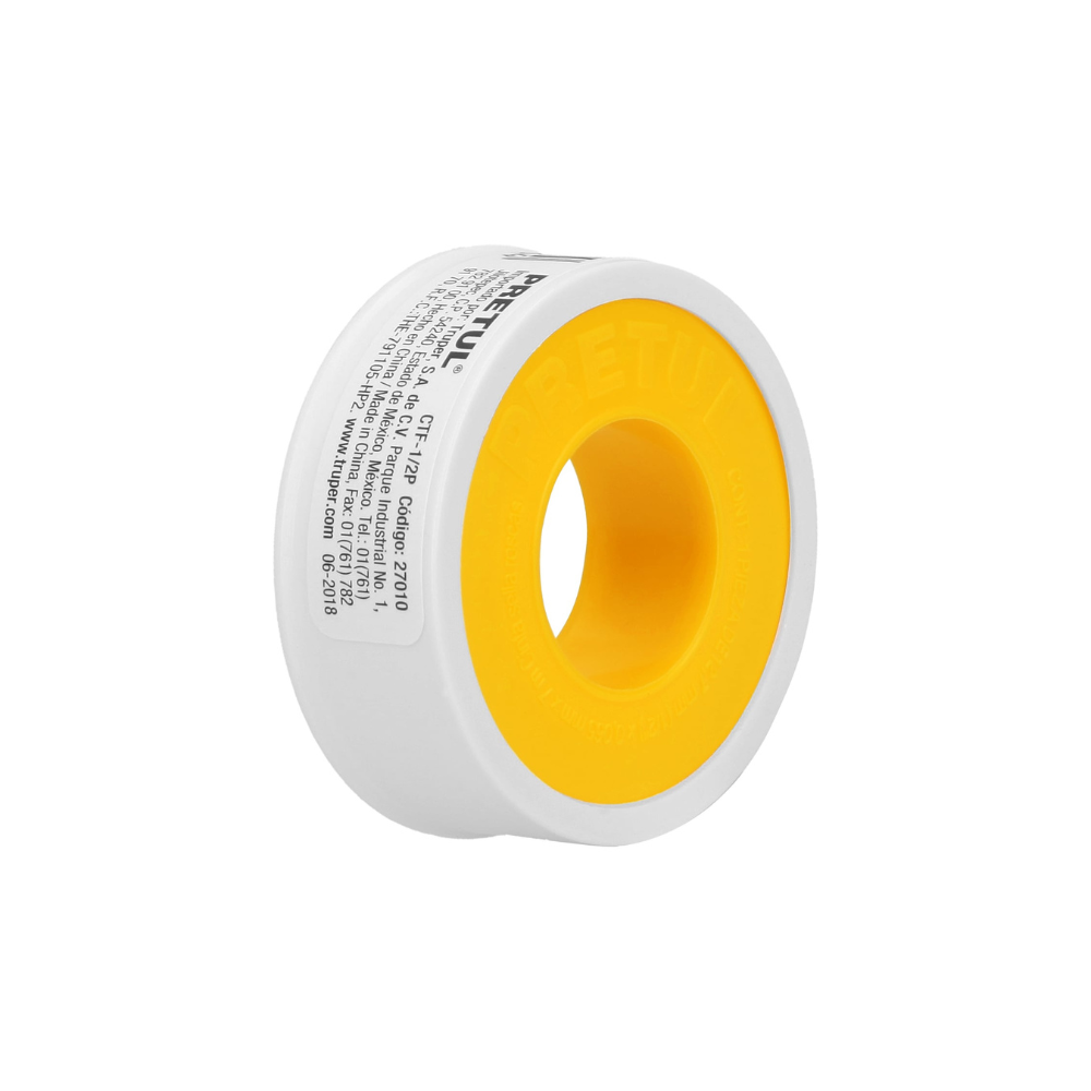 Cinta sella roscas uso general 7 m 1/2 Pretul
