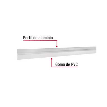 Guardapolvo 120 cm aluminio