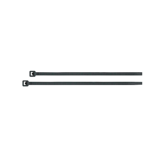 Cincho plastico 18 lb 15 cm negro bolsa con 100 pzas