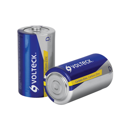 Pila zinc carbon tamaño D blíster c 2