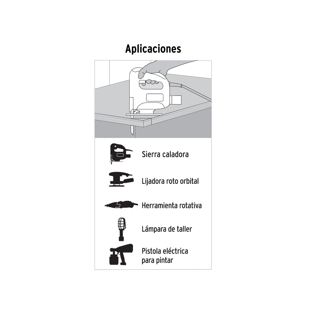 Extension electrica uso rudo 20m cal16