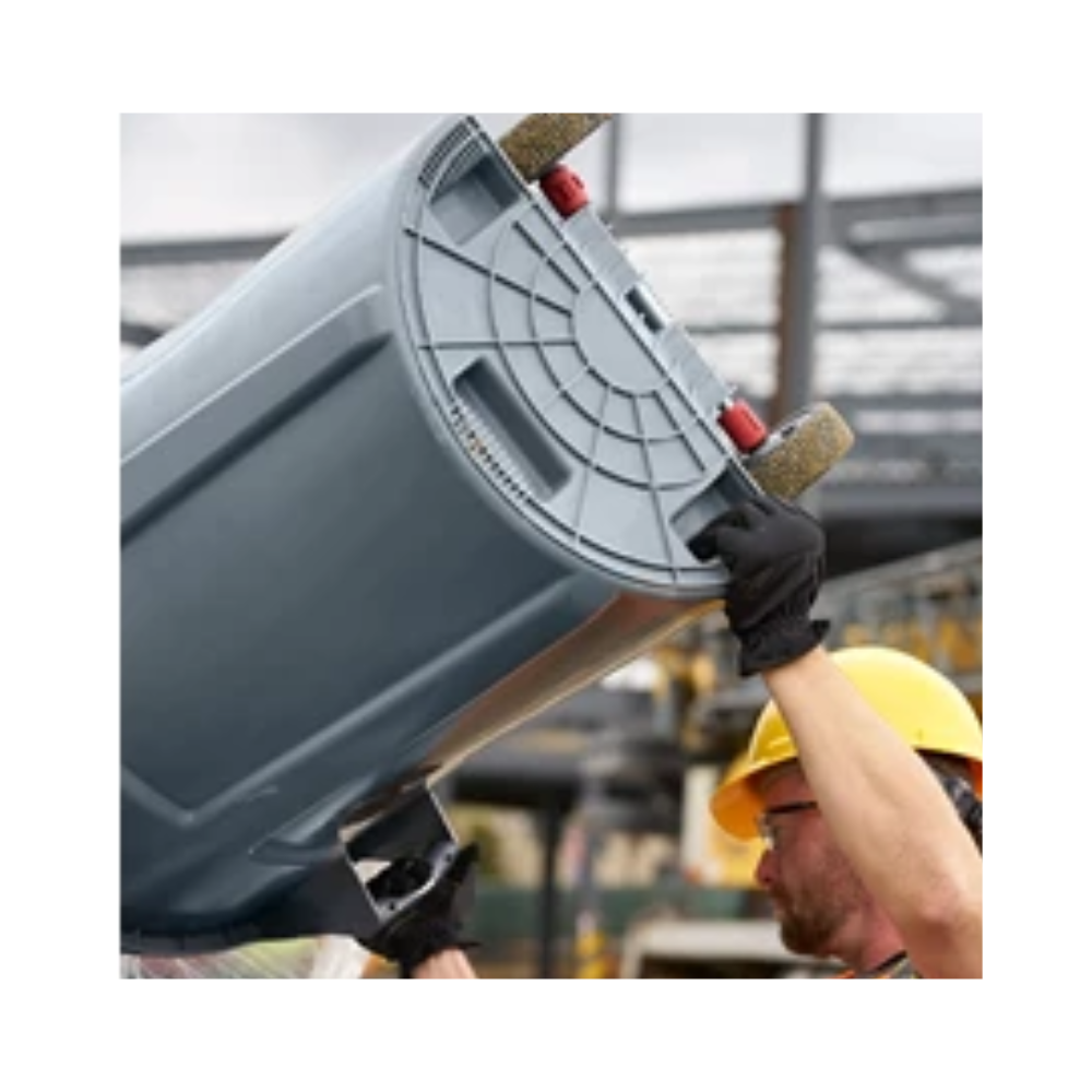 CONTENEDOR BRUTE® CON RUEDAS VENTILADAS, 44 GAL