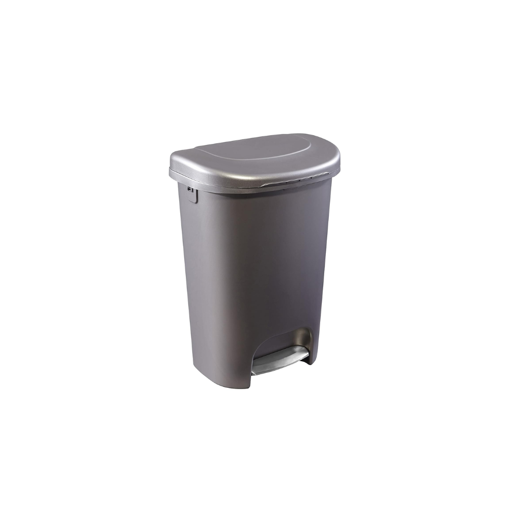 Contenedor de residuos con pedal c Bronze 13 gal
