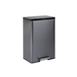 Contenedor de residuos con pedal metalico de 12 gal