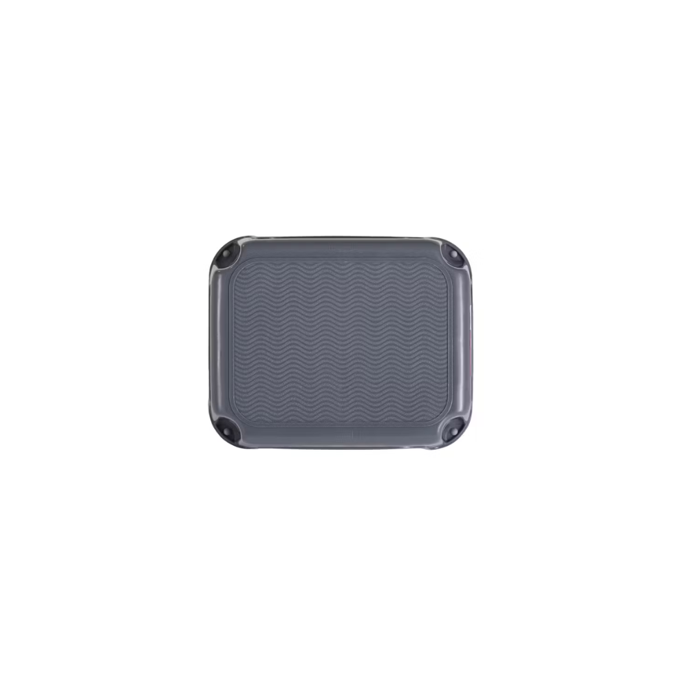 Taburete pequeño de plastico c gris