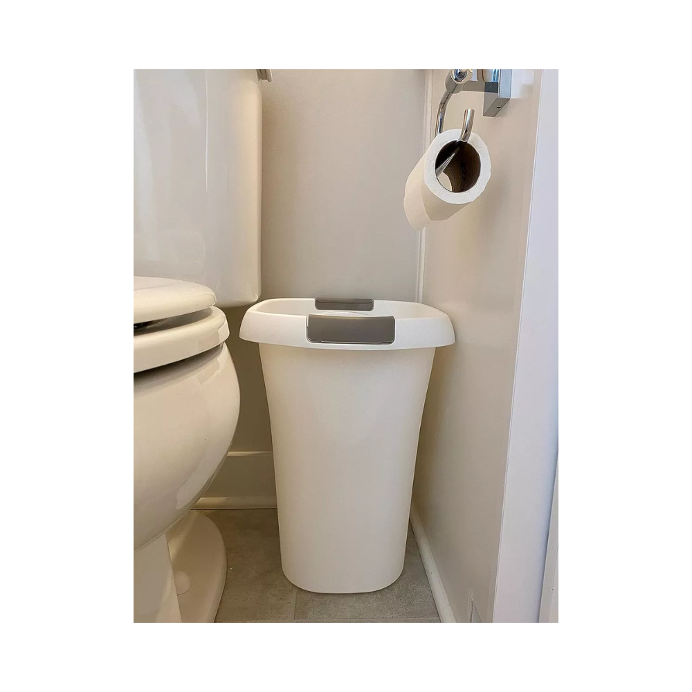 Cesto de reciclaje c blanco 5.25gal