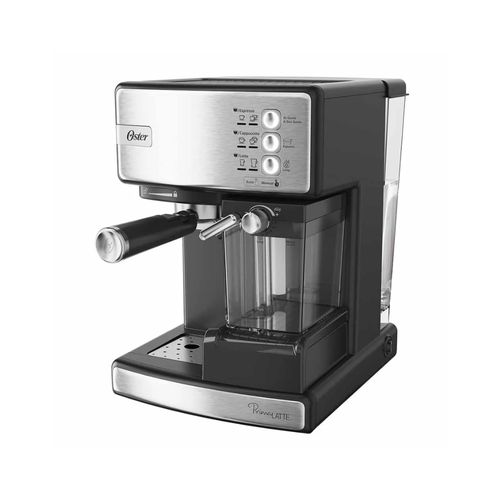Cafetera Automática Espresso Oster Prima Latte, Plata