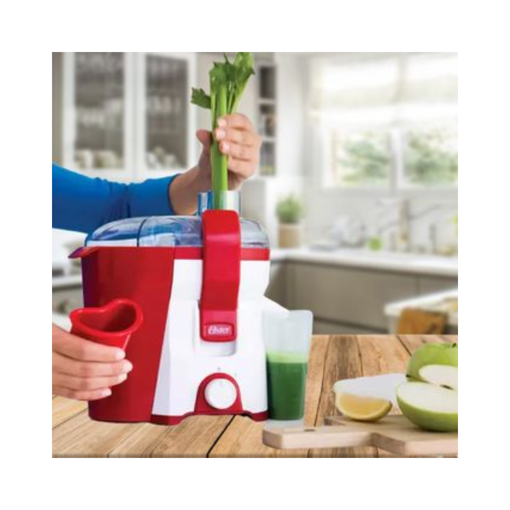 Extractor De Jugos Oster 1.5 Litros, Rojo/Blanco